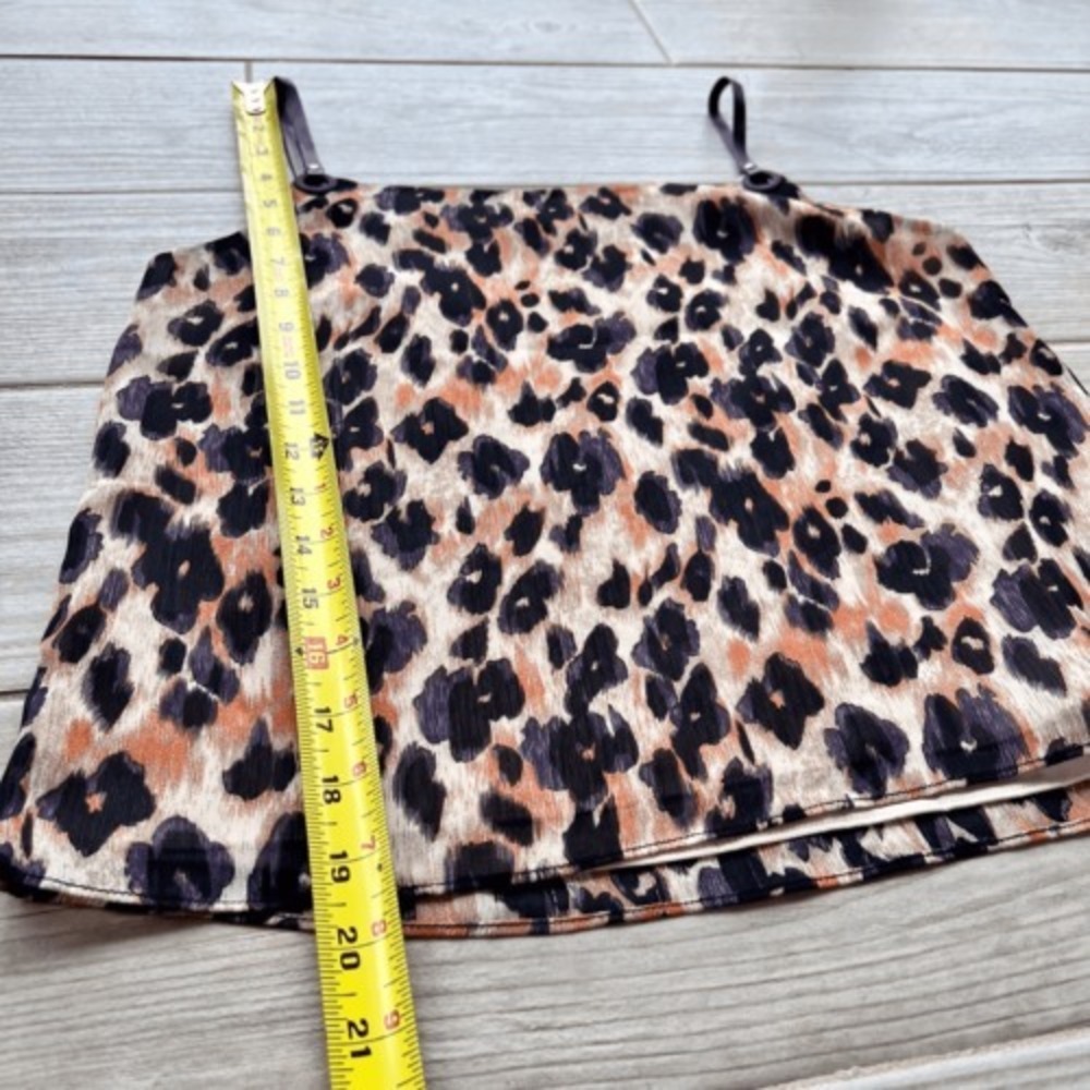 J.ING Women's Multicolor Animal Pattern Allover Print Sleeveless Top Size Small - Picture 6 of 7